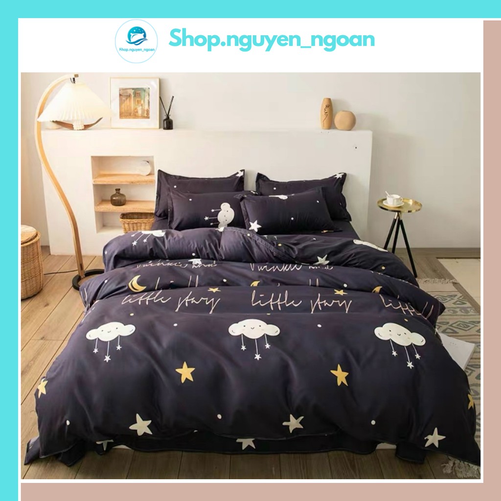 Cotton Poly NN Bedding set imported Bedding with black background