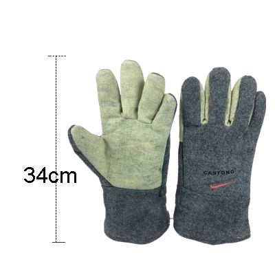 Petromax Aramid Pro 300 Heat-Resistant Gloves Protective Made Of Suede Leather 