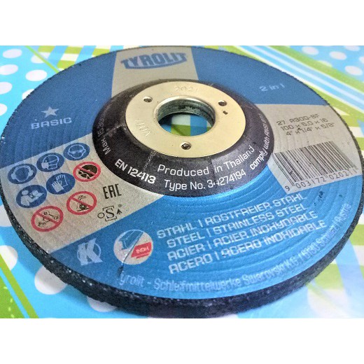 Tyrolit Grinding Disc 4" & 7",Basic Shopee Philippines