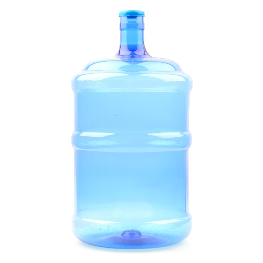 5 Gallons Capacity Round Water Container Blue with FREE cover cap