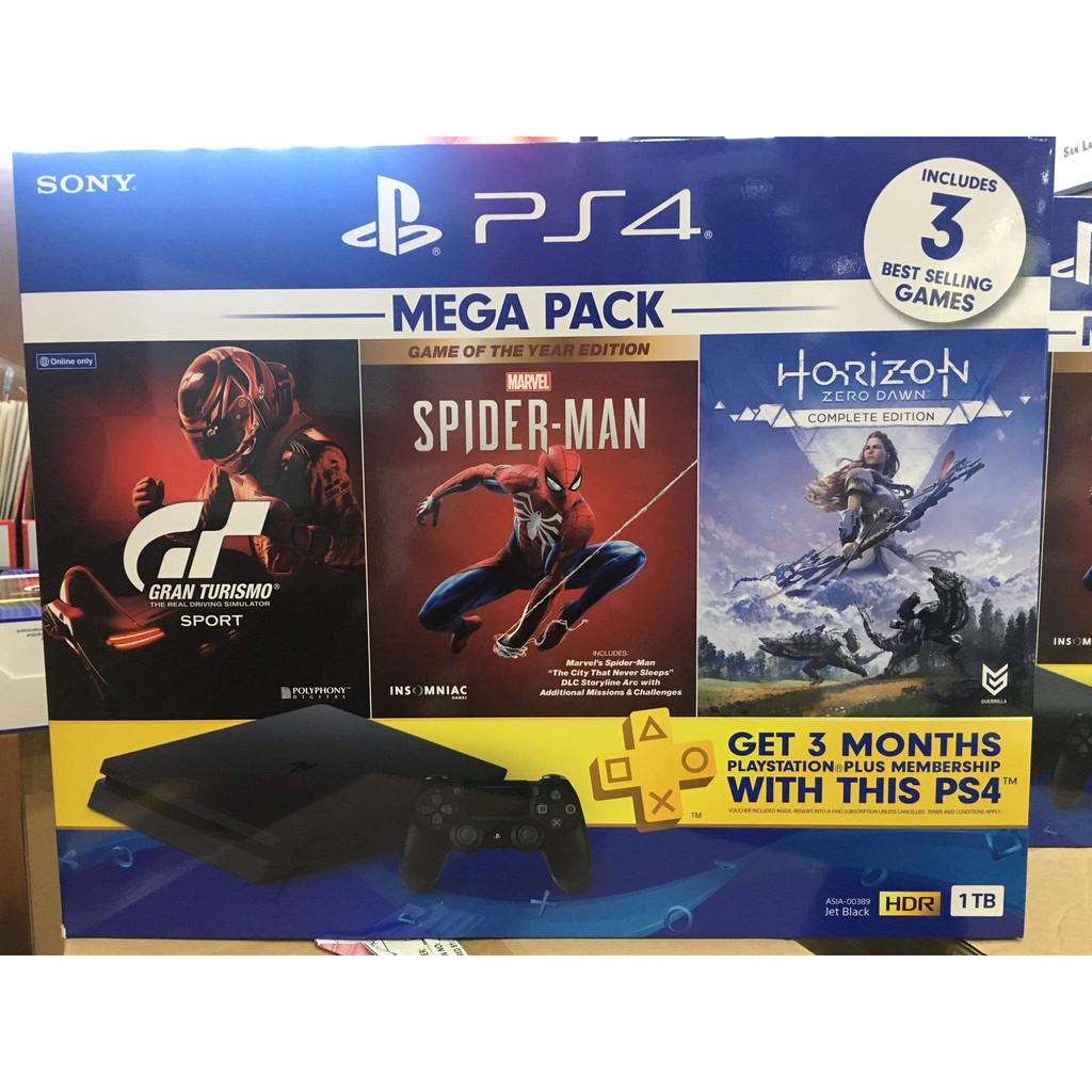 Ps4 Mega Pack Bundle Brand New Shopee Philippines