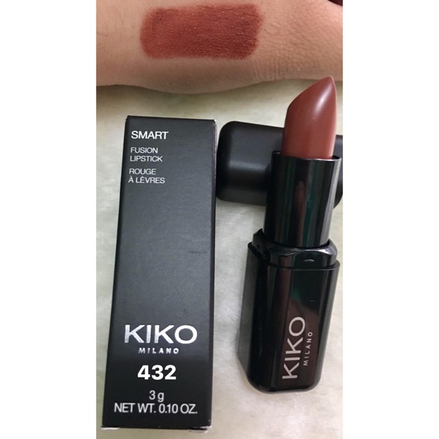 Kiko Milano Smart Fusion Lipstick 432 Hazelnut