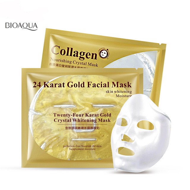 24k gold face mask