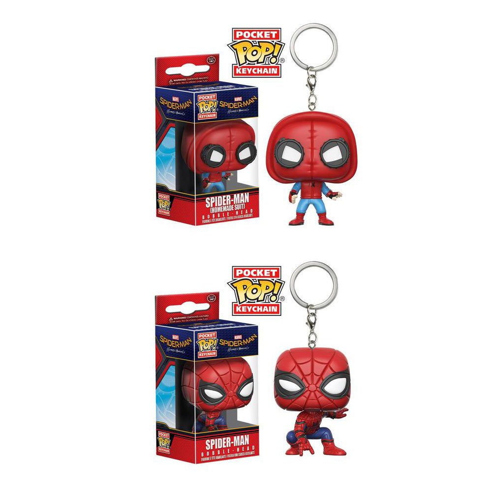 spiderman funko keychain