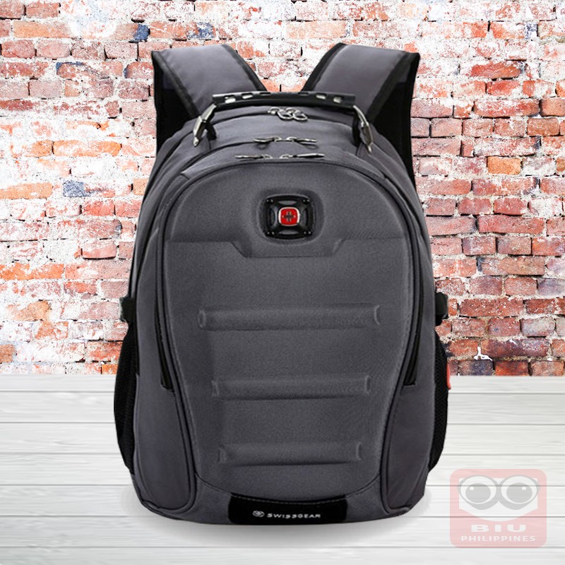 SWISSGEAR Backpack V2 Fit Most 15" Laptop (Grey P750) Shopee Philippines
