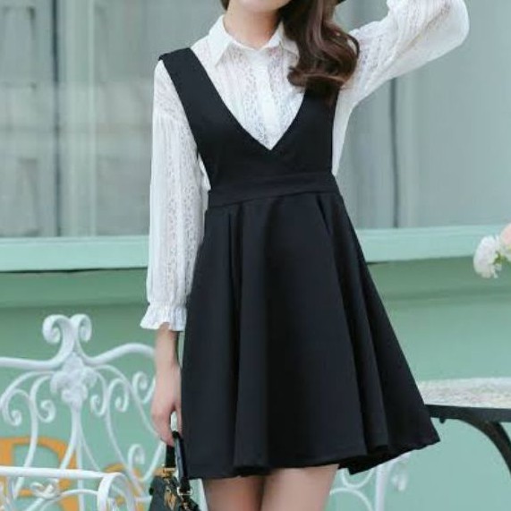 korean jumper skirt
