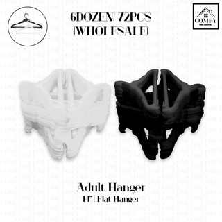 (Wholesale) 6 Dozen (72pcs) 14” Adult Clothes Hanger SAHARA Wholesale COD #1