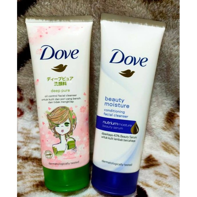 AUTHENTIC DOVE Facial Wash 100g/tube Shopee Philippines