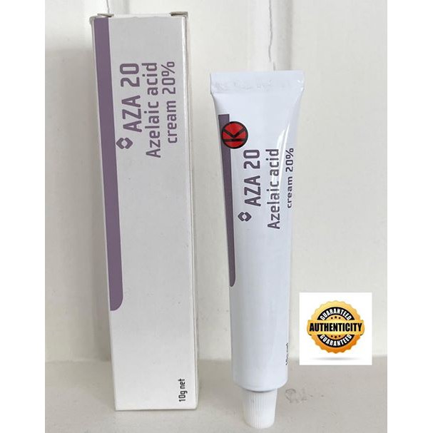 Azelaic Acid 20 AZA for acne, redness, rosacea, pimples Shopee