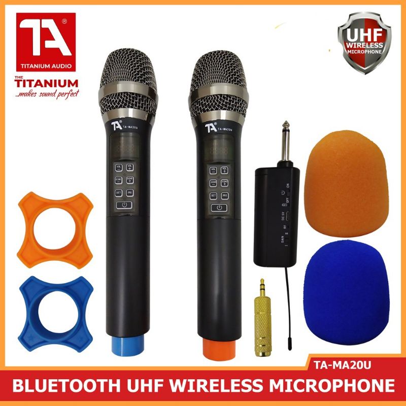 Titanium Audio TaMA20U Wireless Microphone Shopee Philippines