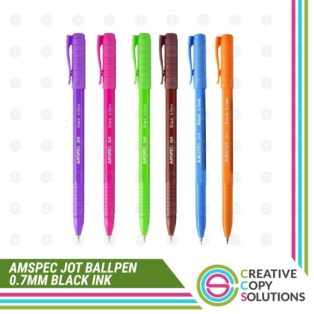 Amspec Jot Ballpen 0.7mm Shopee Philippines