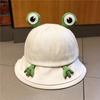 YJJ -- Fisherman hat, basin hat, cute, frog hat, Korean version, all-match Japanese cartoon hat, sun hat, sun hat #6