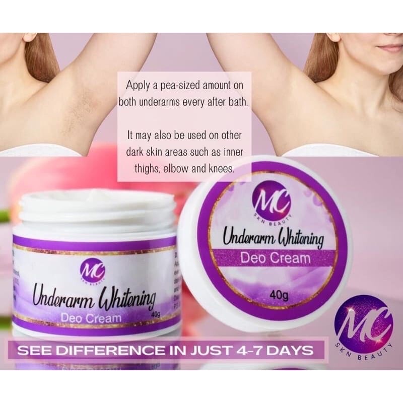 MC DEO CREAM 40g Orig NEW PACKAGING | Shopee Philippines