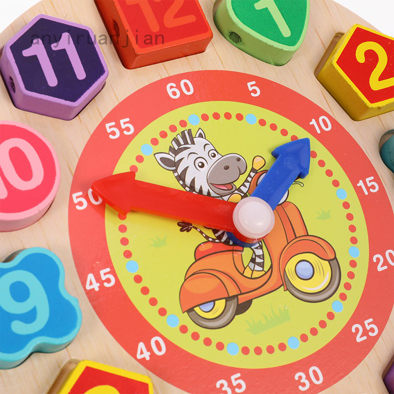shape sorting clock