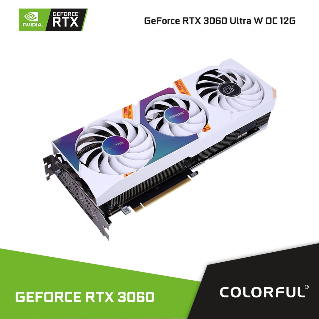 Видеокарта colorful igame geforce rtx 3060 ultra w oc 12g l v обзор