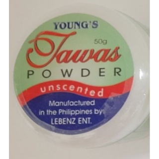 unscented tawas powder... 50grams