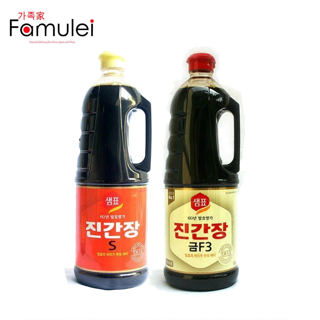 Sempio Korea Soy Sauce Jin GanJang S / GanJang 501S 1.8L Shopee