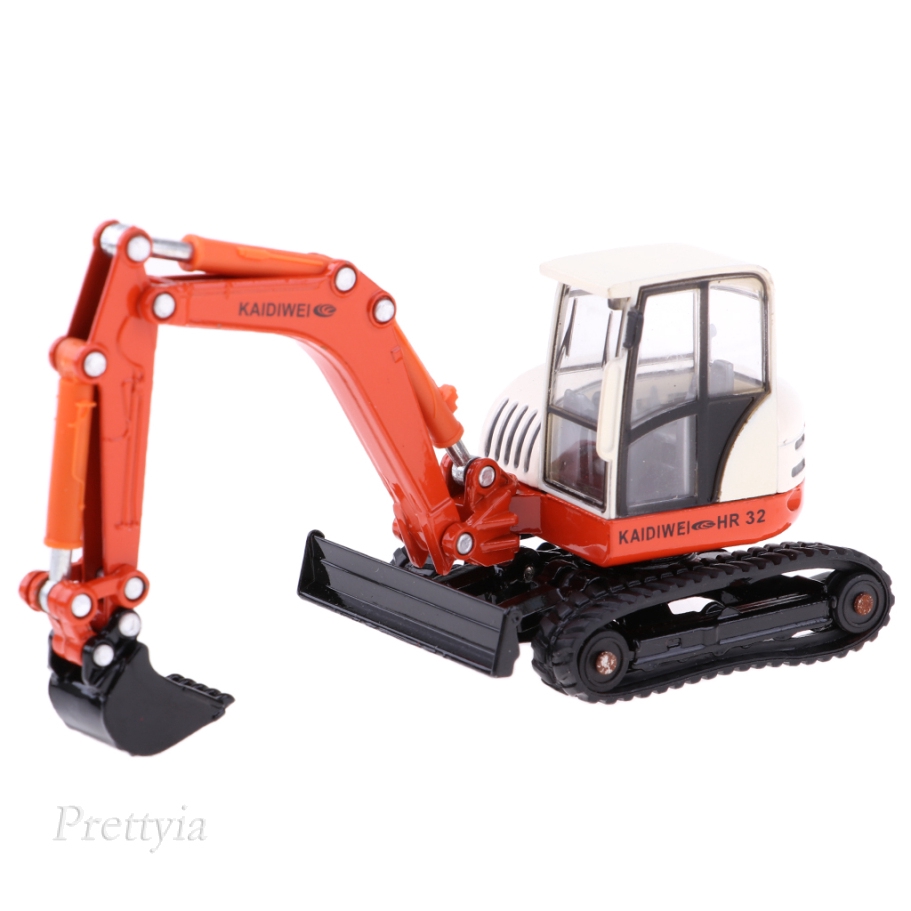 Magideal 1 50 Scale Mini Excavator Digger Engineering Car Model Toy Ornament Cars Trucks Vans Aidinsalih Toys Hobbies