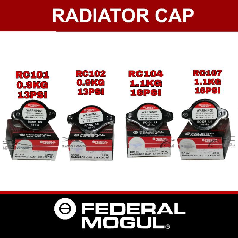 Federal Radiator Cap (Made in U.S.A) Shopee Philippines
