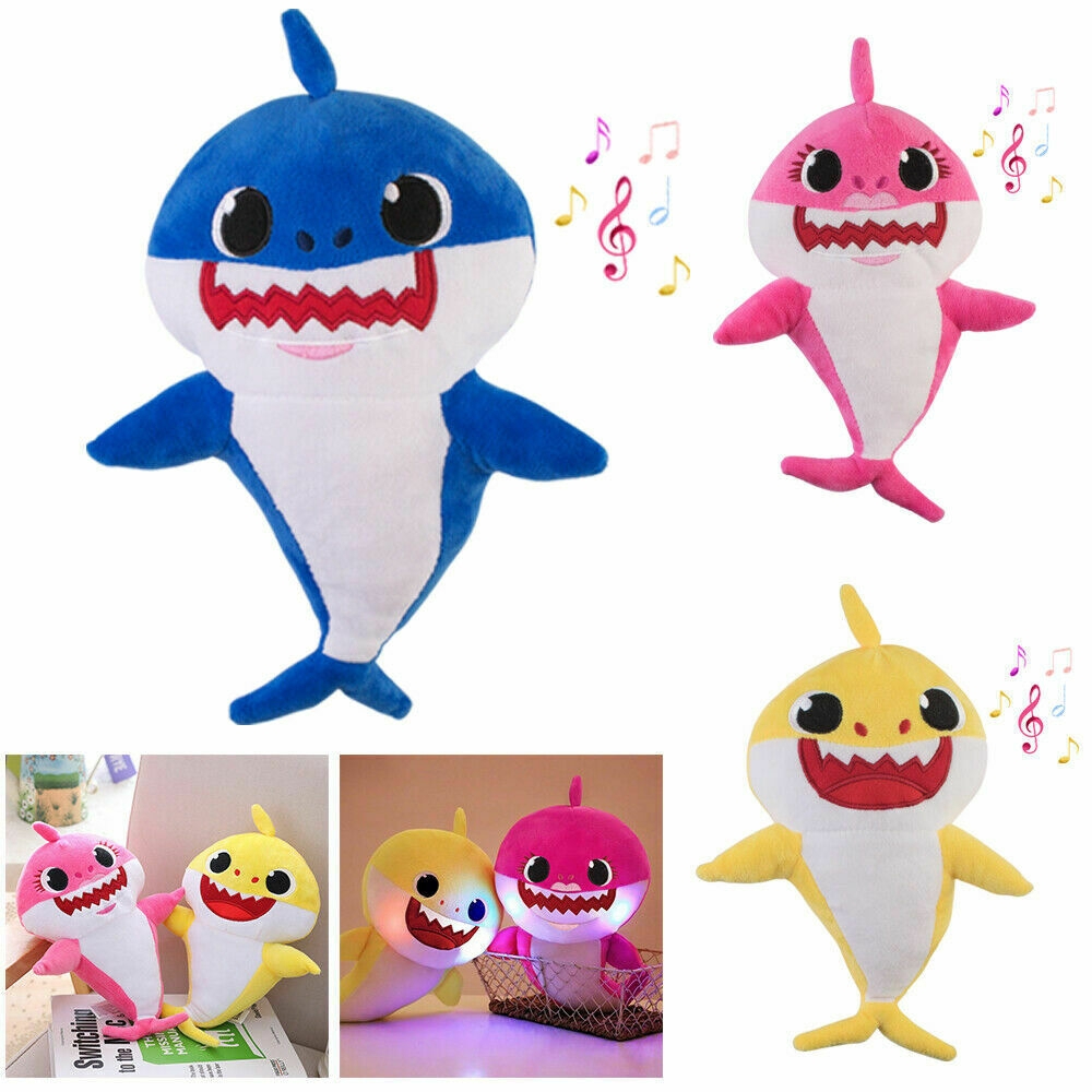 baby shark plush singing english