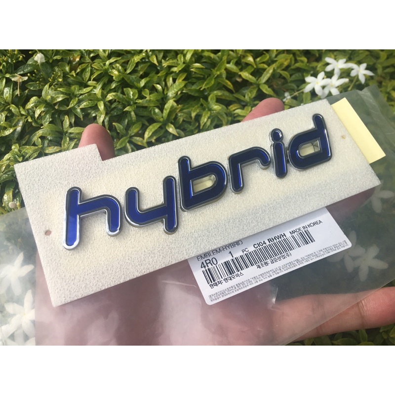 Hybrid Original Emblem for Hyundai | Shopee Philippines