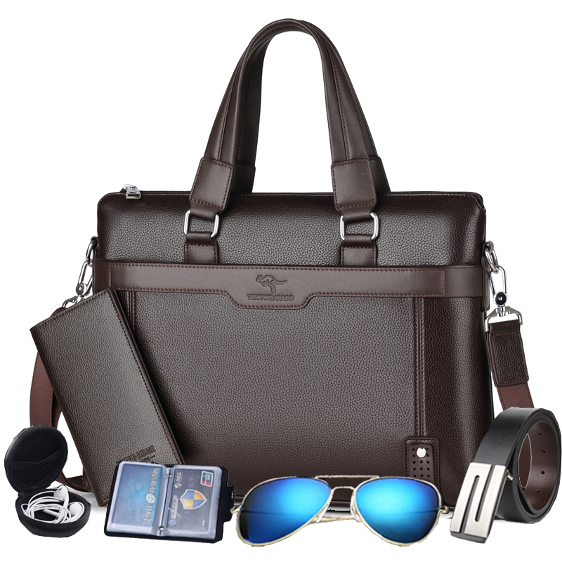 briefcase soft leather