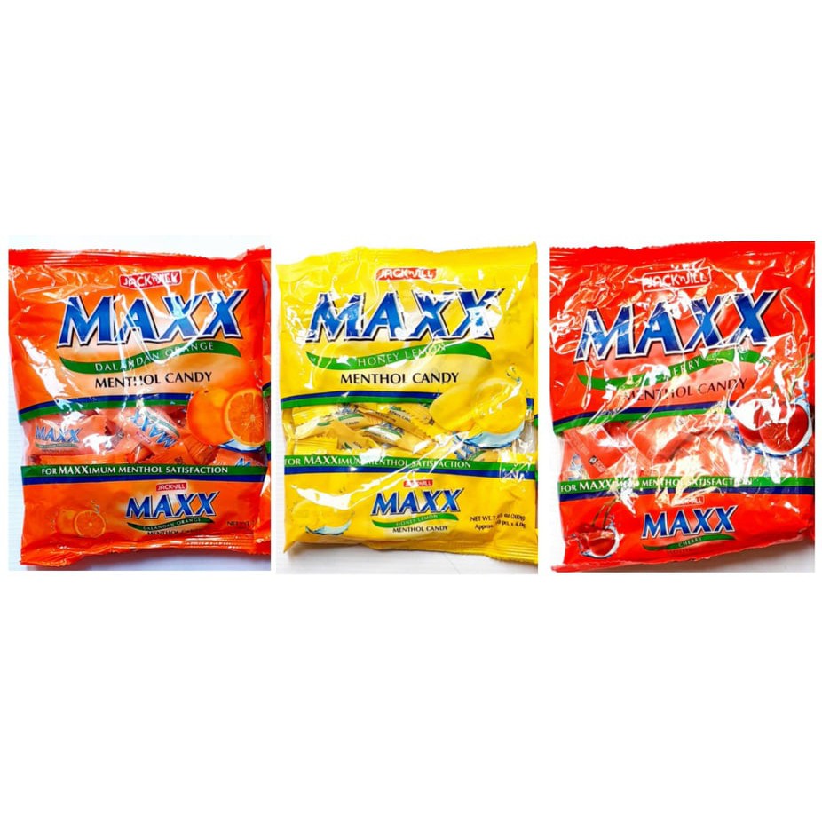 Maxx Menthol Candy Approx. 50pcs (in different flavors) Shopee