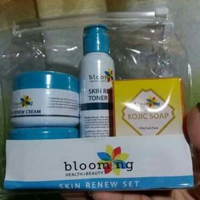 blooming skin renew set