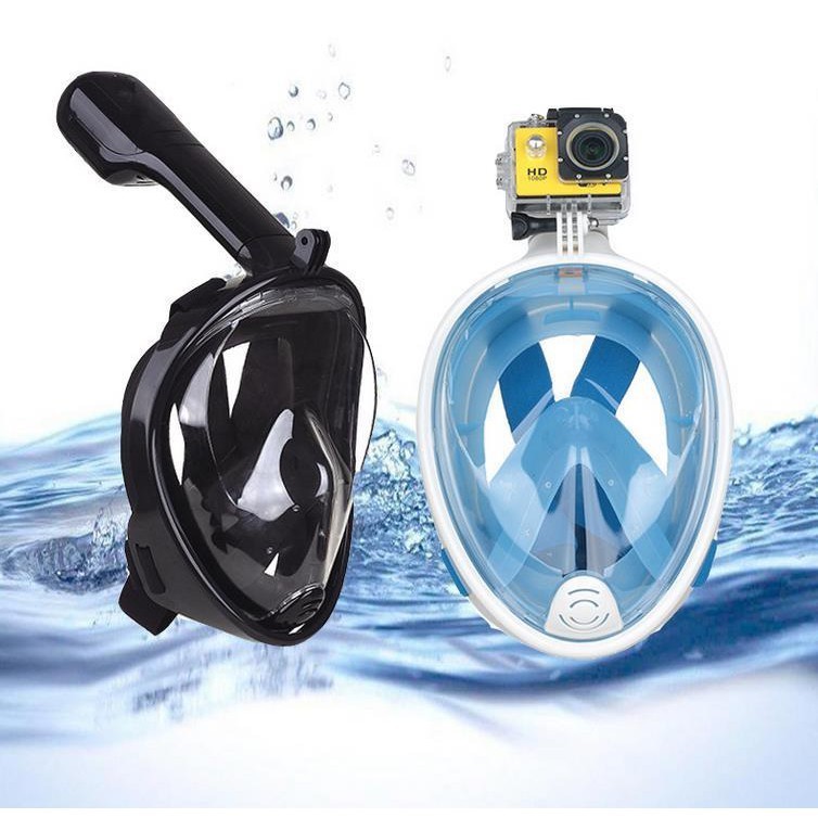 easybreath Diving Mask Full Face Anti fog Scuba Camera Mount | Shopee ...