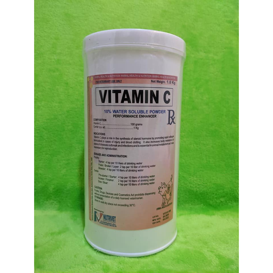 Vitamin C 1Kg for Goats, pigs, chicken, sheep, cow, carabao, and other farm animal