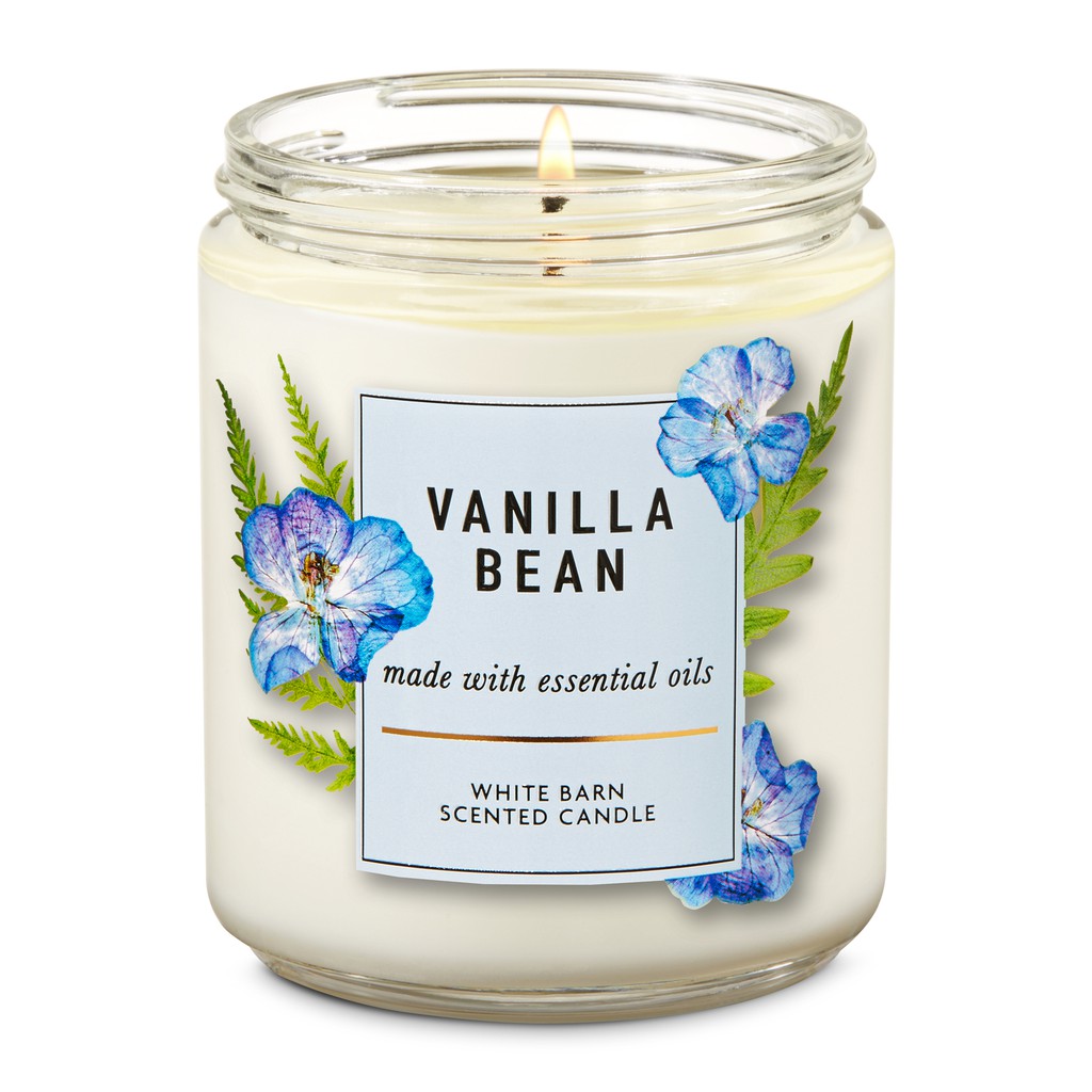 vanilla bean candle bath and body works