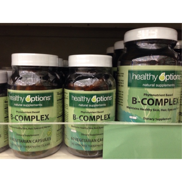 B-complex 60-120 Capsules Healthy Options | Shopee Philippines