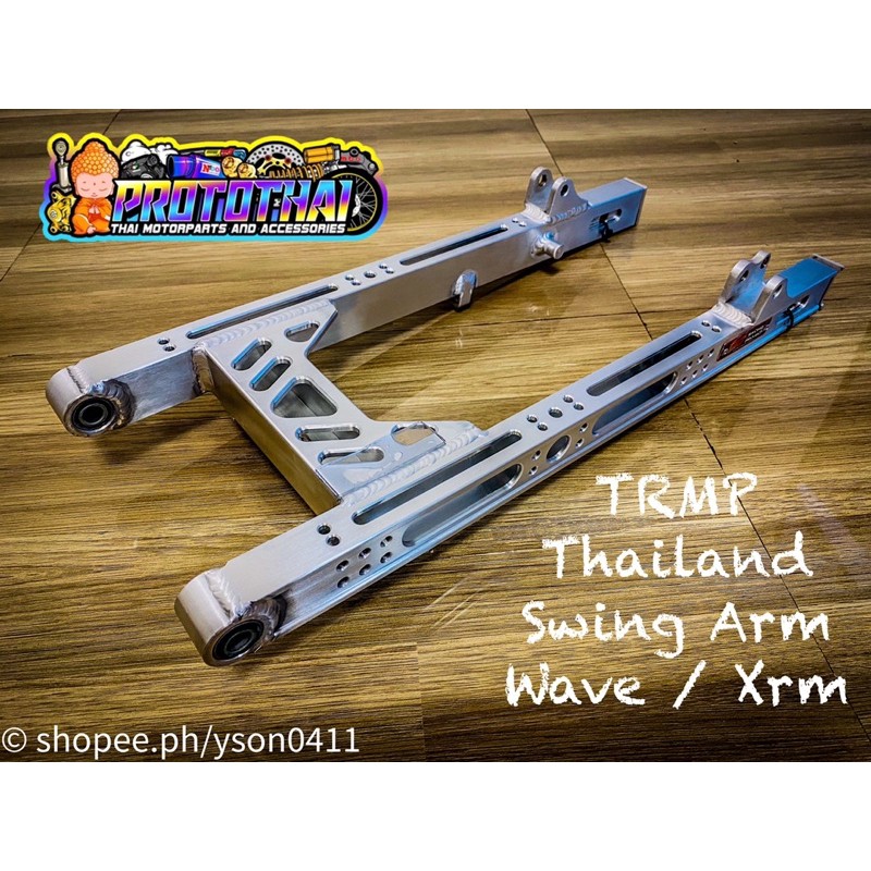 Swing Arm Wave Xrm Rs Plus 2 Plus 3 Lighten Top Trmp Thailand Ready Disc Brake Drumbrake Shopee Philippines