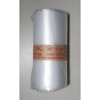 Ok X Laundry Plastic Bag Multi Purpose Hd Roll Bag Rolls Pieces Pack Shopee