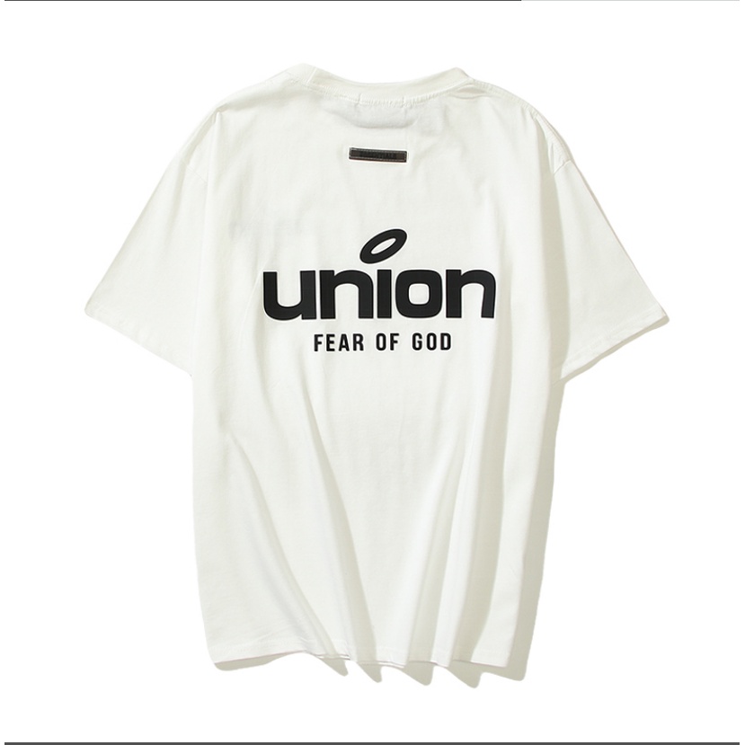 ❤️Ready Stock❤️ FOG Fear of God Essentials UNION High Street Style Loose  Short Sleeve T-Shirt