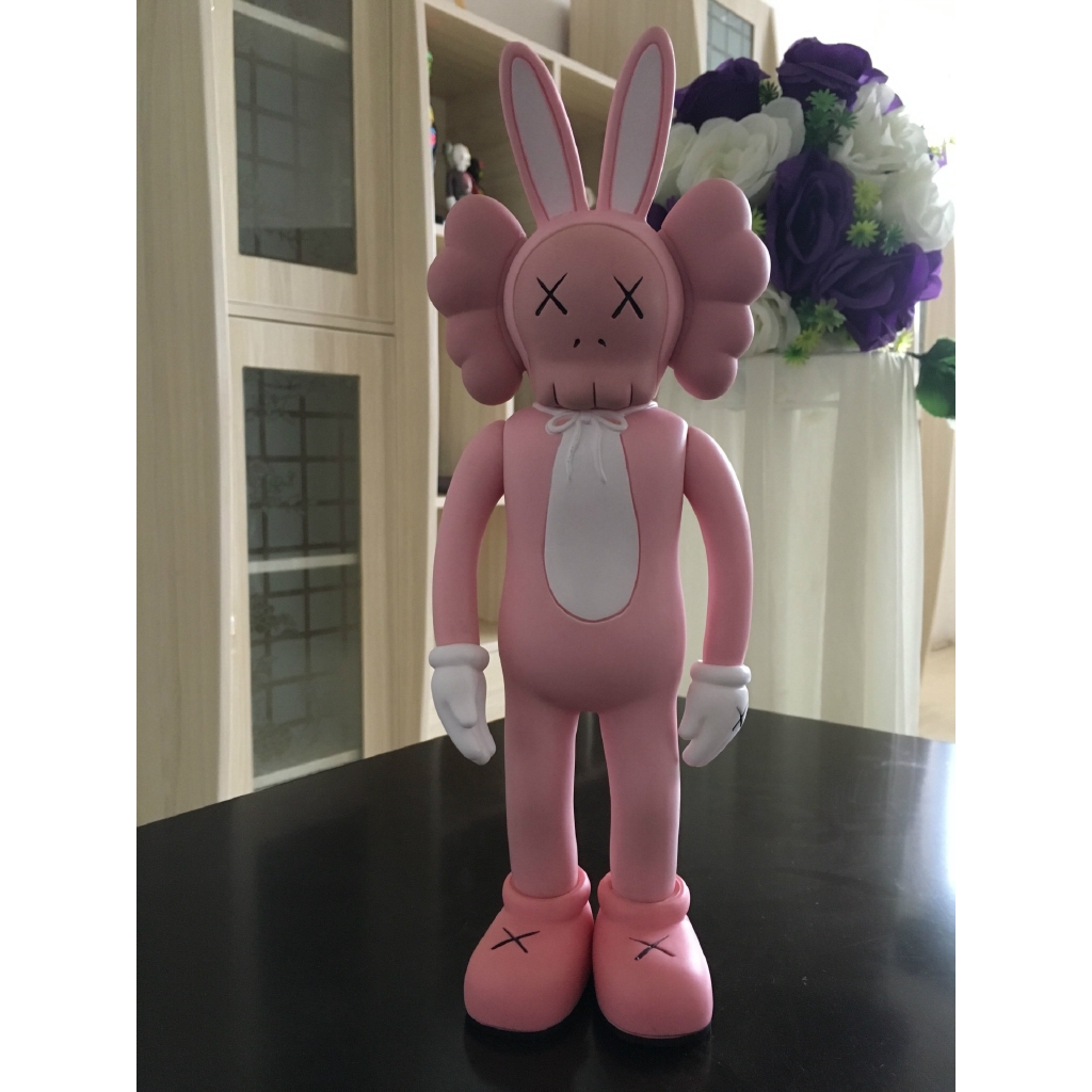 kaws pink bunny