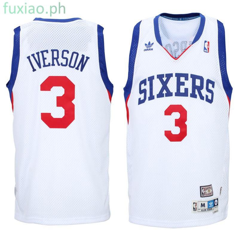 allen iverson white jersey