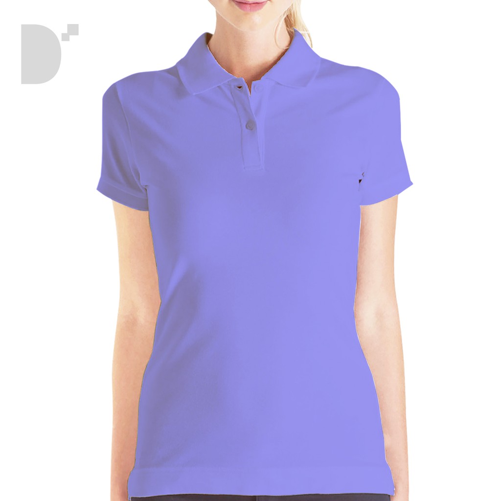 lilac polo shirt ladies