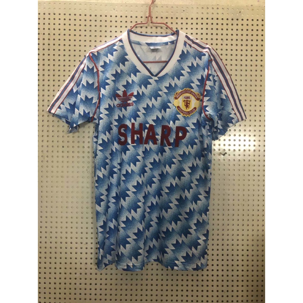 retro football training tops