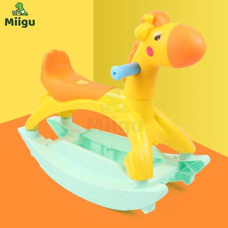 rocking horse with wheels