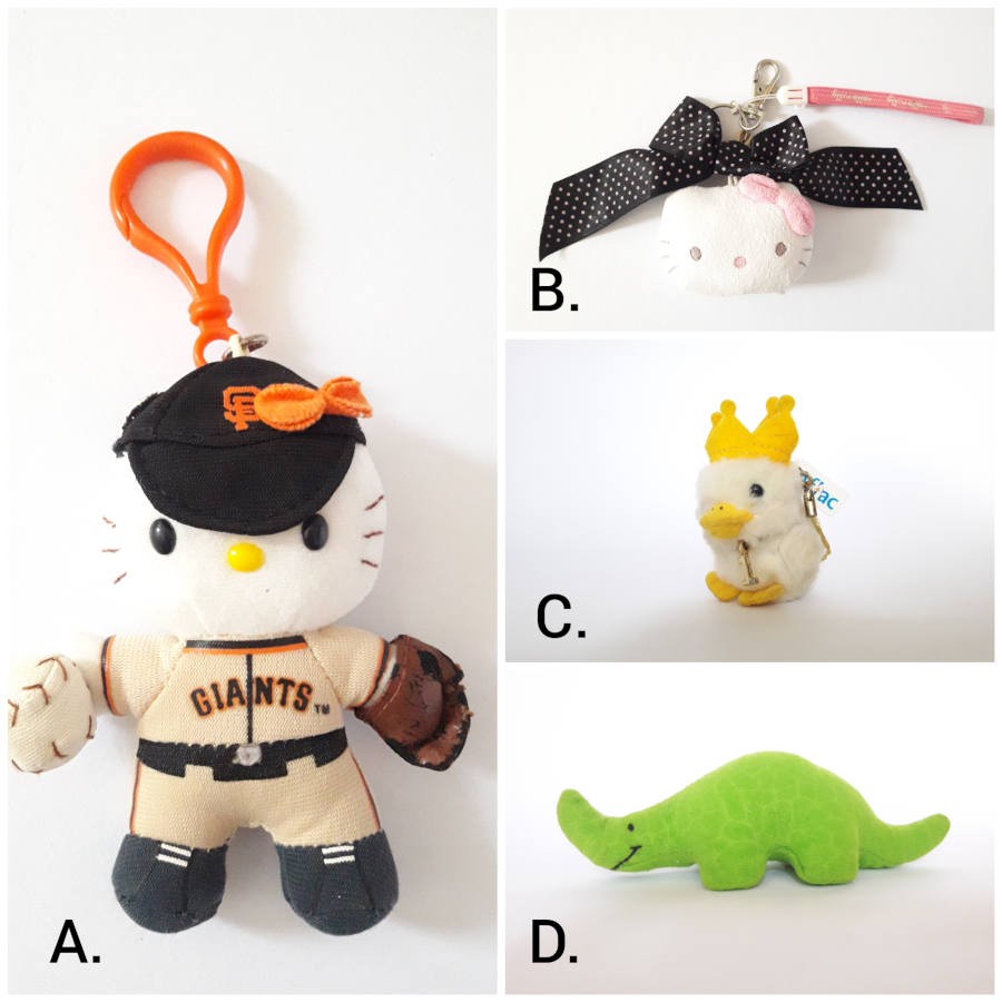 hello kitty dinosaur plush