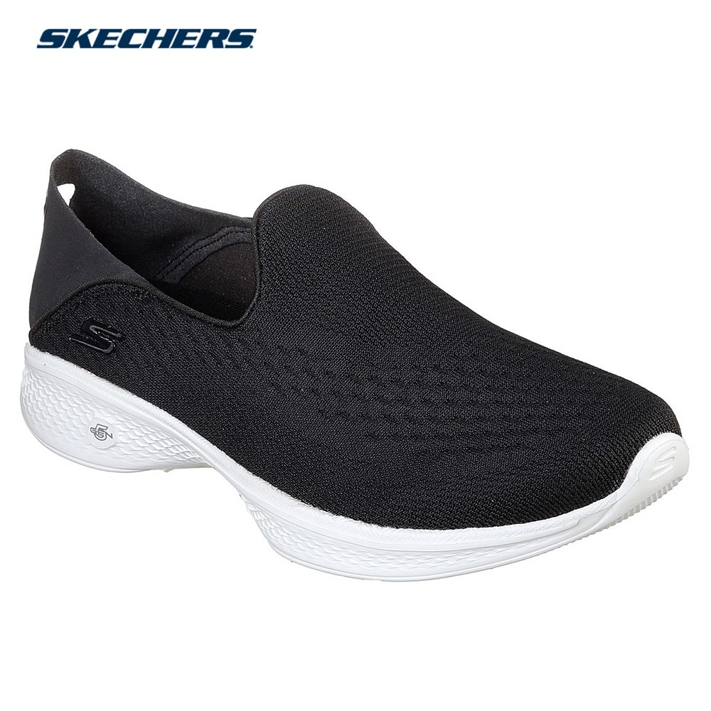 Opschudding Diploma Ophef Skechers Women Go Walk 4 - Convertible Footwear (Black White) | Shopee  Philippines