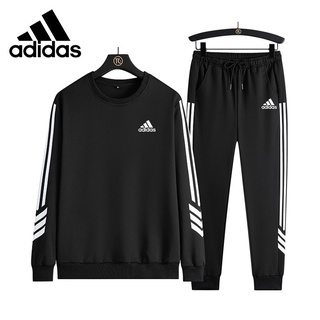 adidas black and white sweatsuit