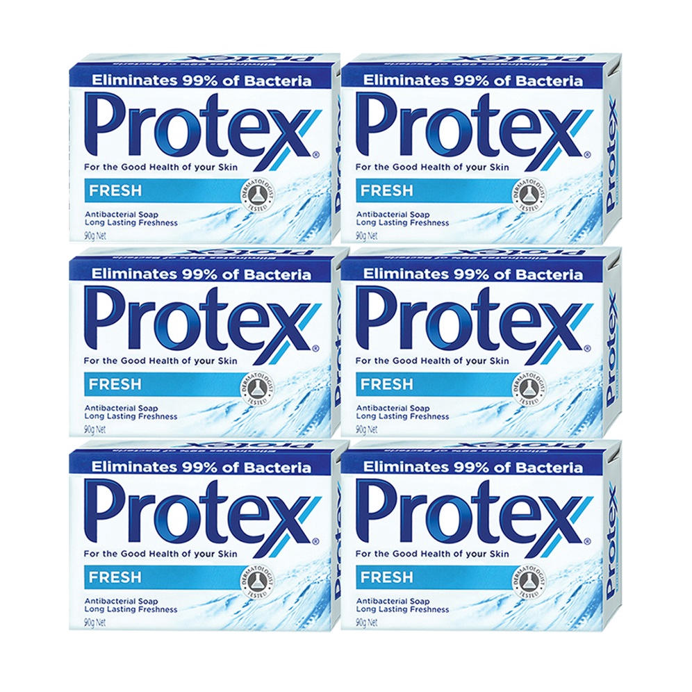 Protex Fresh Antibacterial Soap 90g Pack of 6 Shopee Philippines