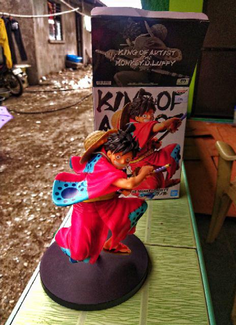 Authentic Banpresto One Piece King Of Artist Monkey D Luffy Wanokuni Shopee Philippines