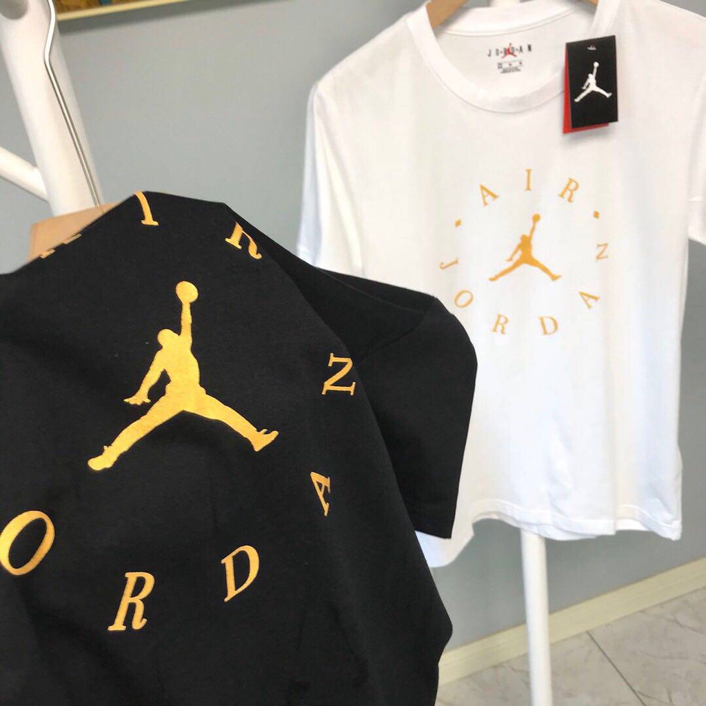 jordan t shirt gold