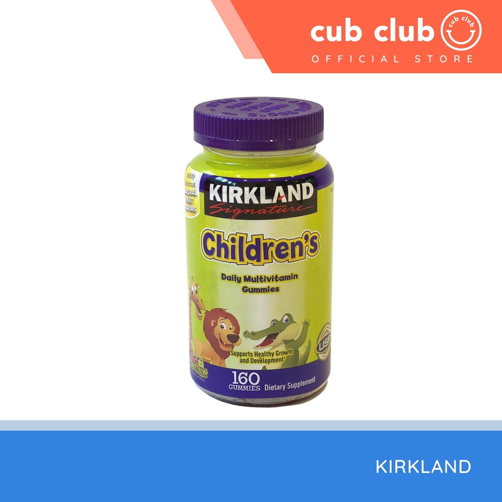 Kirkland Children's Daily Multivitamin Gummies 160 pieces Shopee Philippines