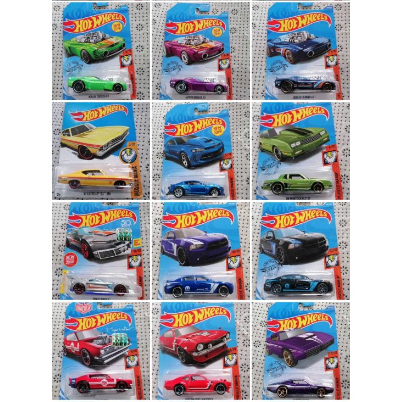 HOT WHEELS MUSCLE MANIA Shopee Philippines