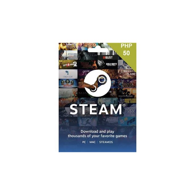 Steam Wallet Codes (50, 100, 250) | Shopee Philippines