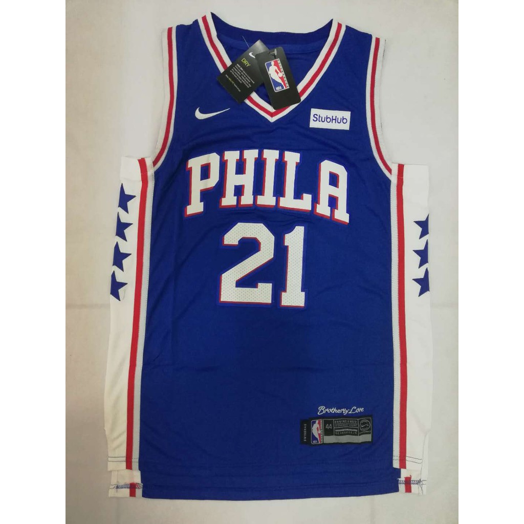 76ers 21 jersey
